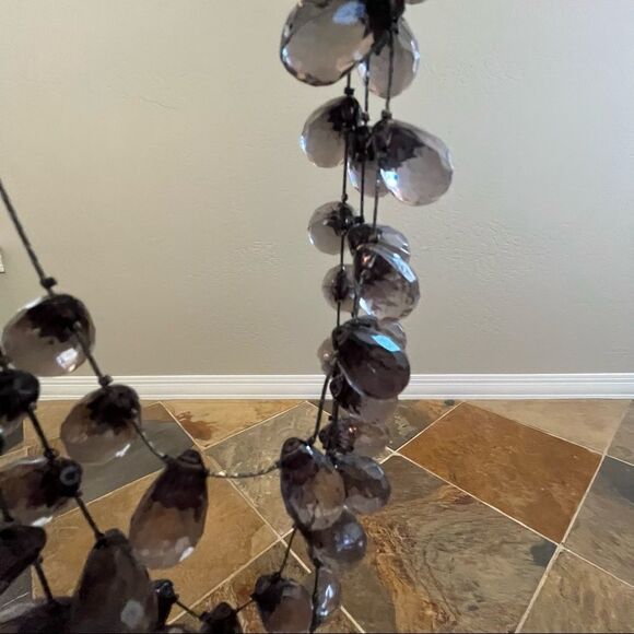 Multi-Chain Beaded Statement Necklace - Picture 6 of 6